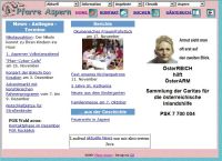 Website aspern.at 2001