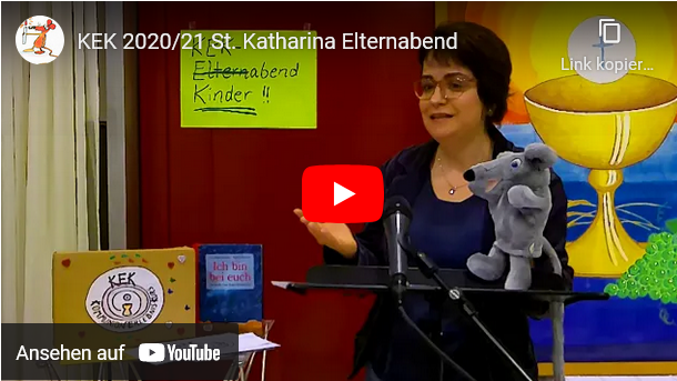 Cäcilia beim KEK 2020/21 St. Katharina Elternabend auf youtube