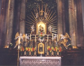 Altar in Maria Drei-Echen