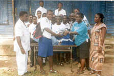 Kindersoldaten erhalten eine Schulausbildung (Foto Caritas)