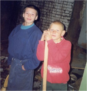 Straßenkinder in der Ukraine
