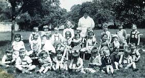 Kindergartengruppe 1960