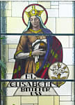 Glasbild hl. Elisabeth von Thüringen